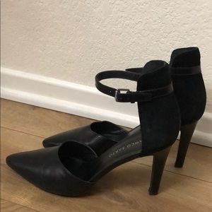 Franco Sarto Diamana ateo Piece Ankle Strap Heel